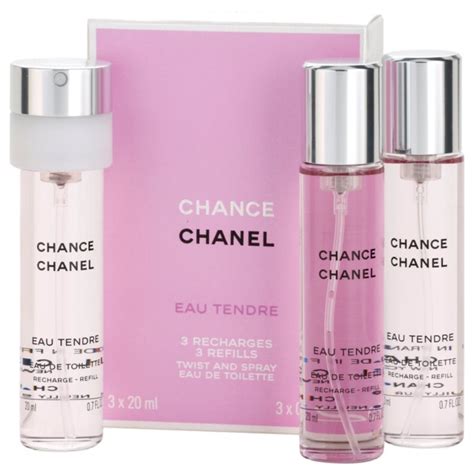 how to refill chanel chance tendre twist|chanel eau fraiche refill.